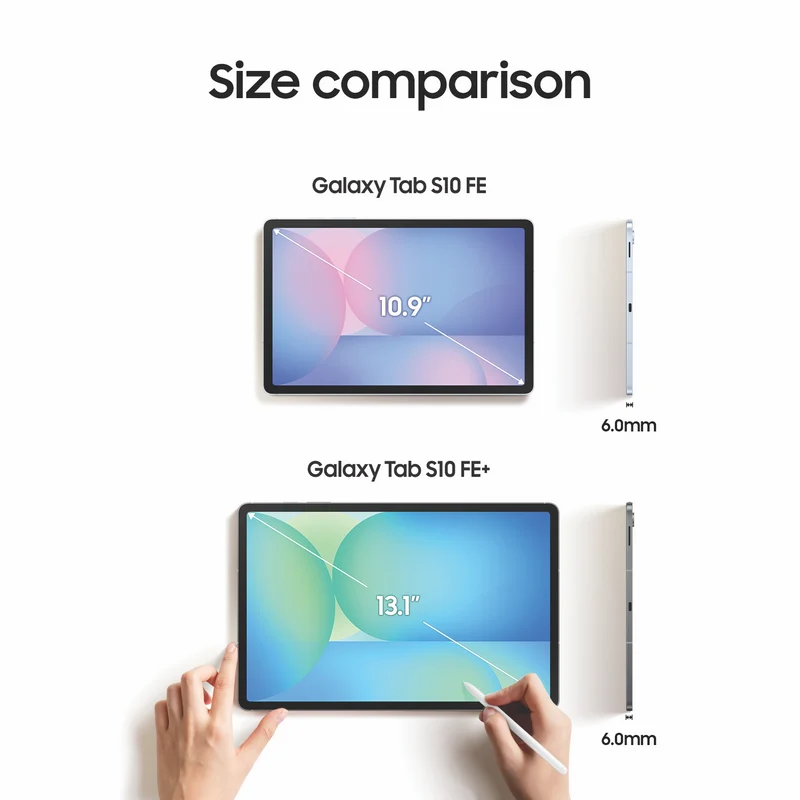 Samsung Tab S10 FE Wi-Fi 12GB 256GB - Silver