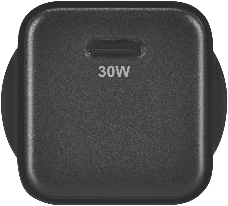 Bonelk 30W PD Wall Charger + Easy Grip Cable (USB-C to C) 1.5m Black