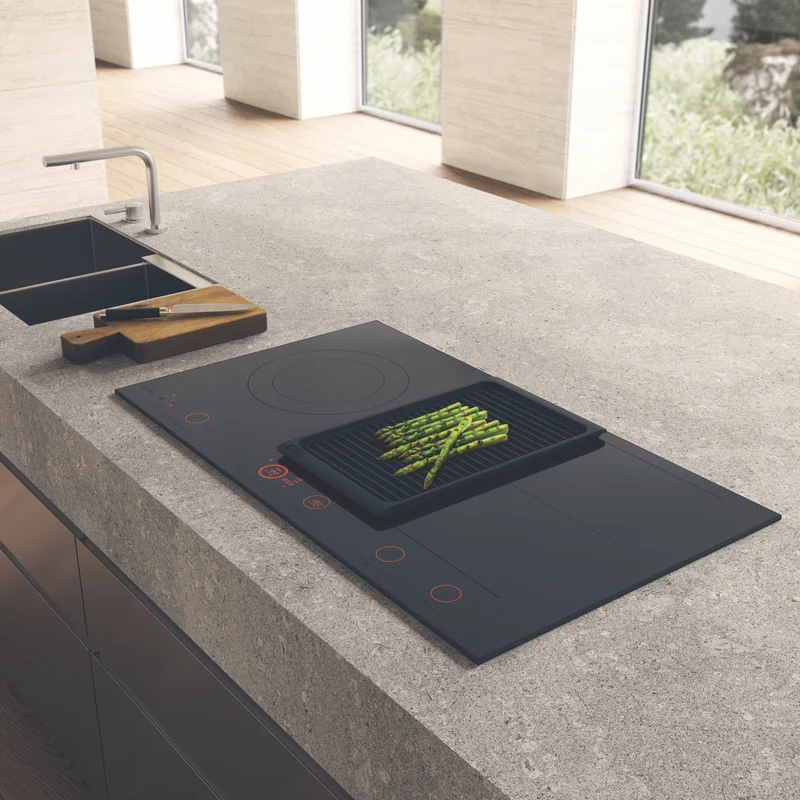 ASKO 90cm 5 Zone Celsius Induction Cooktop - Black