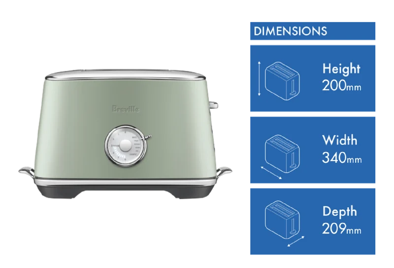 Breville The Toast Select Luxe Pistachio Sorbet