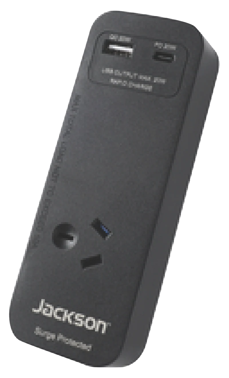 Jackson Rapid Charge USB-C/A Portable 1 Way Powerboard