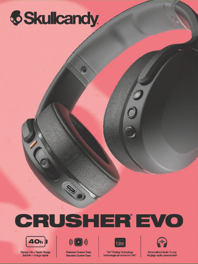 Skullcandy Crusher Evo Headphones