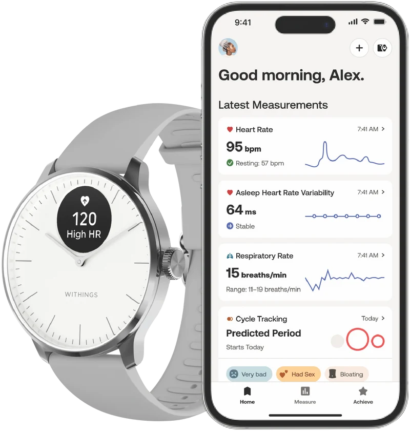 Withings Scanwatch Light 37mm - White