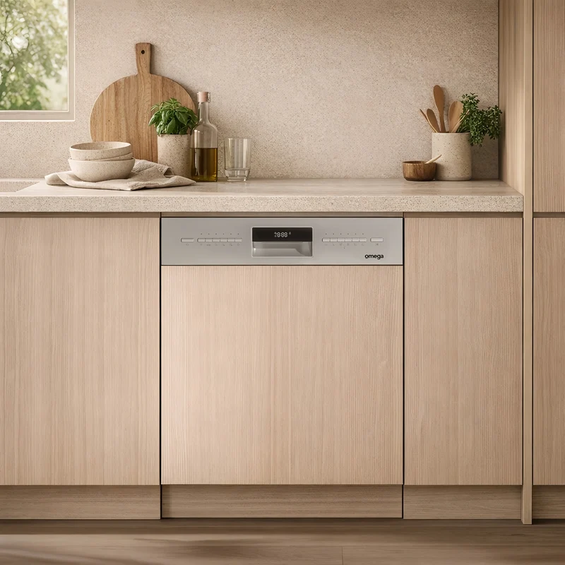 Omega 60cm Semi Integrated Dishwasher