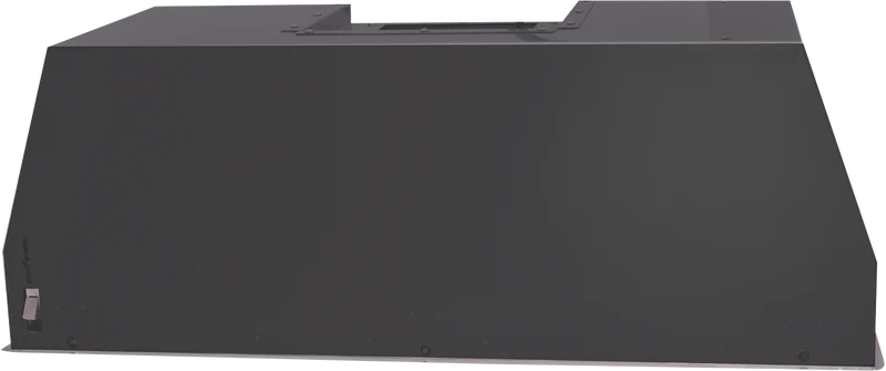 Glemgas 85cm Off Board Undermount Rangehood, Black Stainless Steel