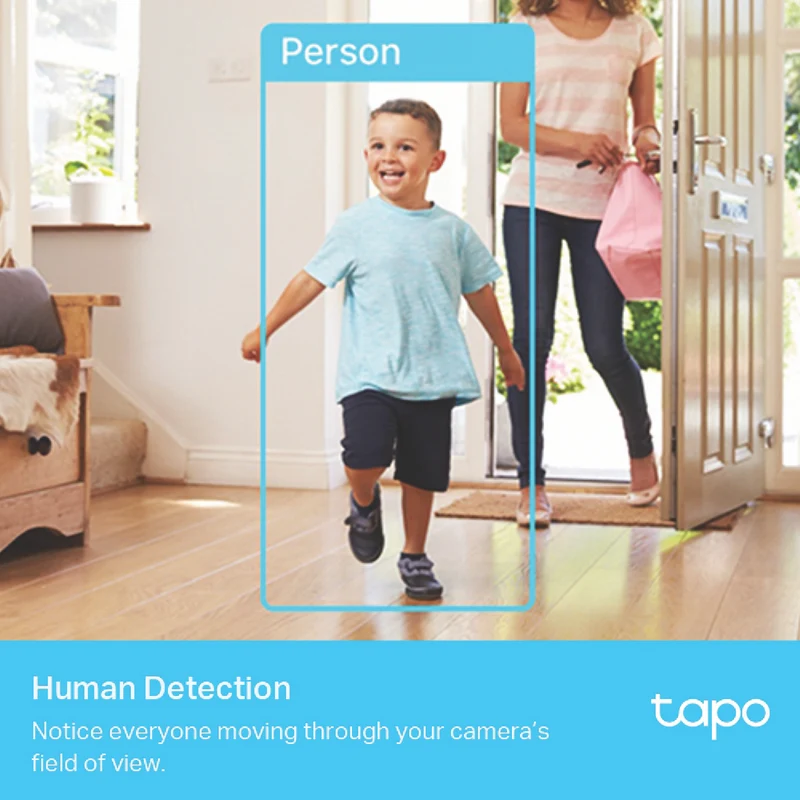 TP-LINK Tapo 4MP Pan/Tilt AI Home Security Wi-Fi Camera