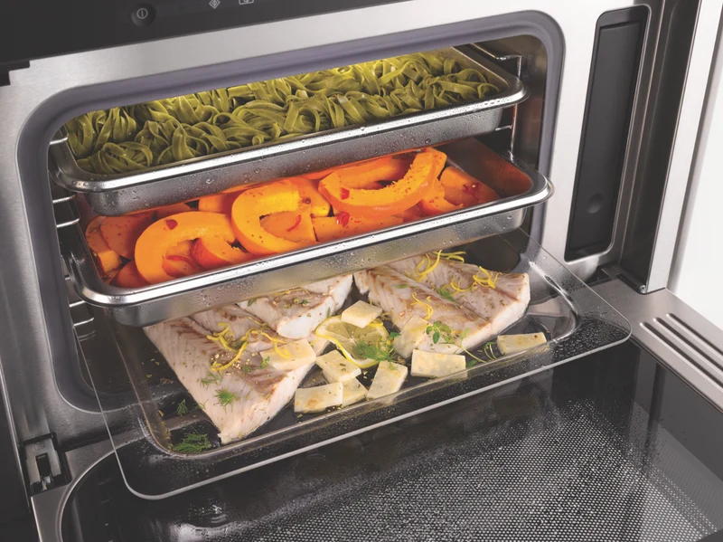 Miele 45cm Steam Oven with DualSteam Technology and Automatic Cooking Programmes CleanSteel