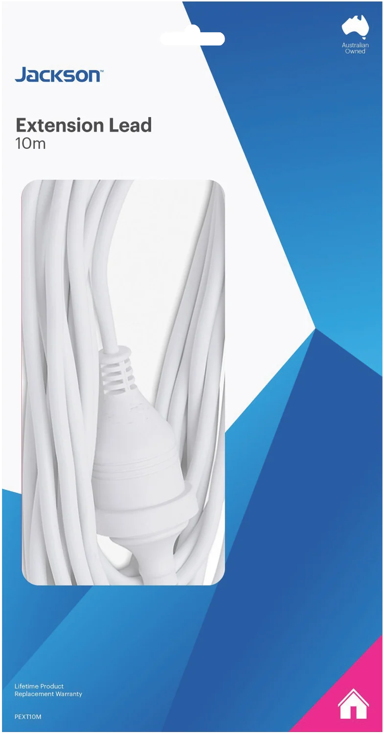 Jackson 10m Extension Power Lead