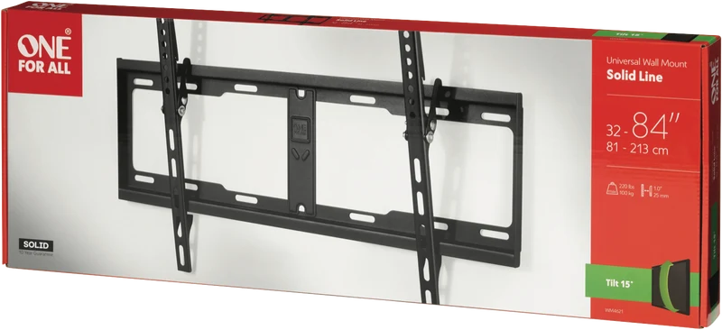 One For All 32-90" Tilt 100kg TV Bracket