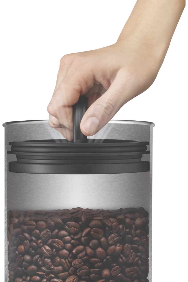 Breville The Bean Keeper Coffee Canister - Black Truffle