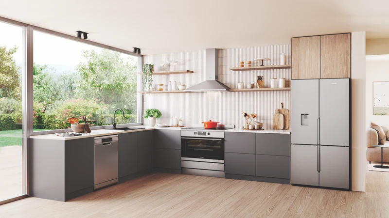 Westinghouse 90cm Dual Fuel Freestanding Cooker, Stainless Steel