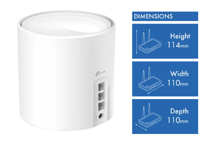 TP-LINK AX3000 Whole Home Mesh WiFi 6 Router