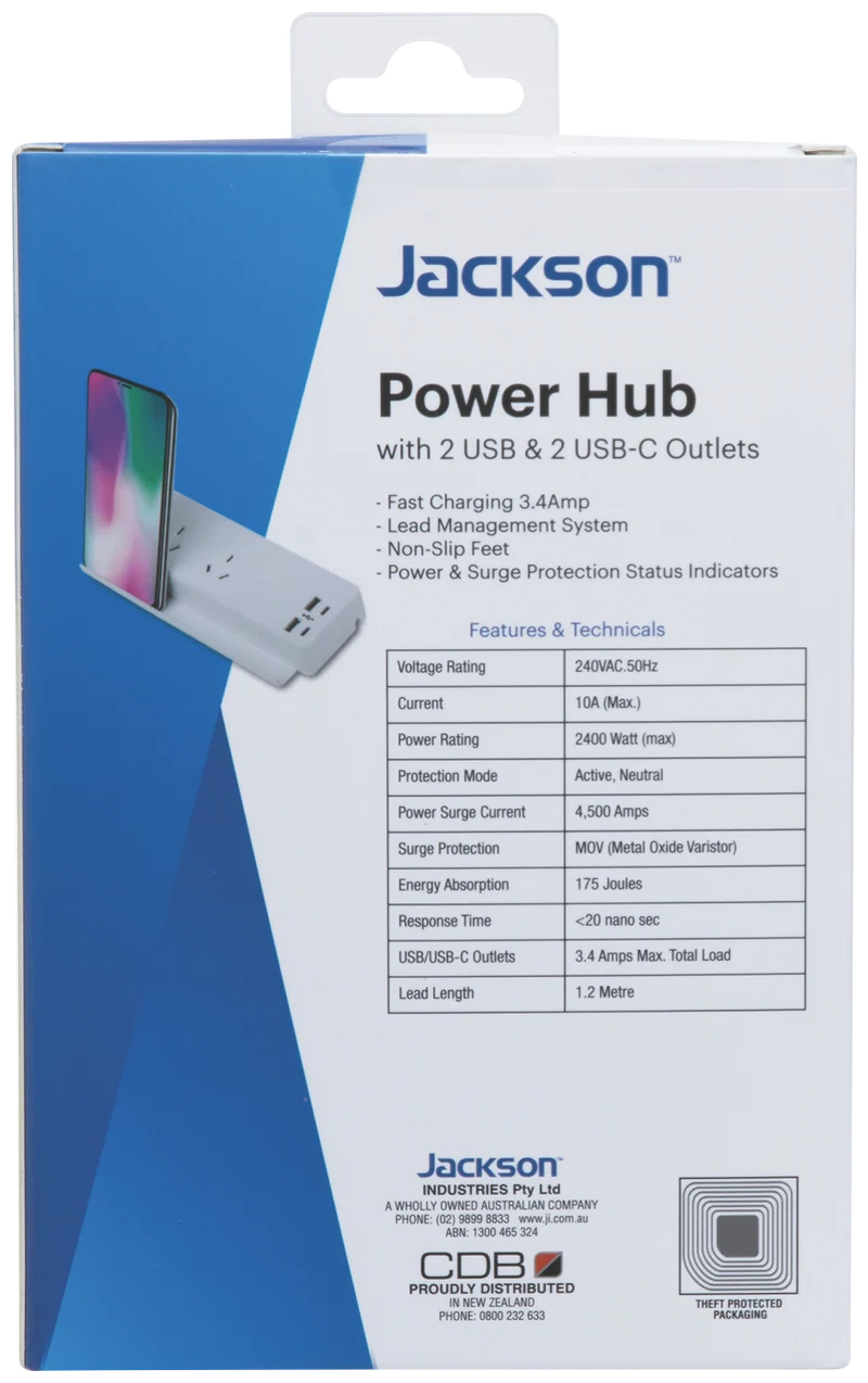 Jackson Multiport USB Power Hub