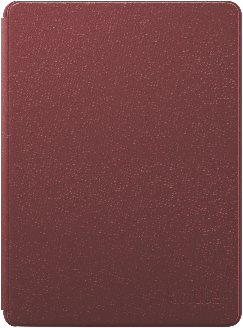 Kindle Paperwhite Leather Cover - Merlot (11th Generation-2021)