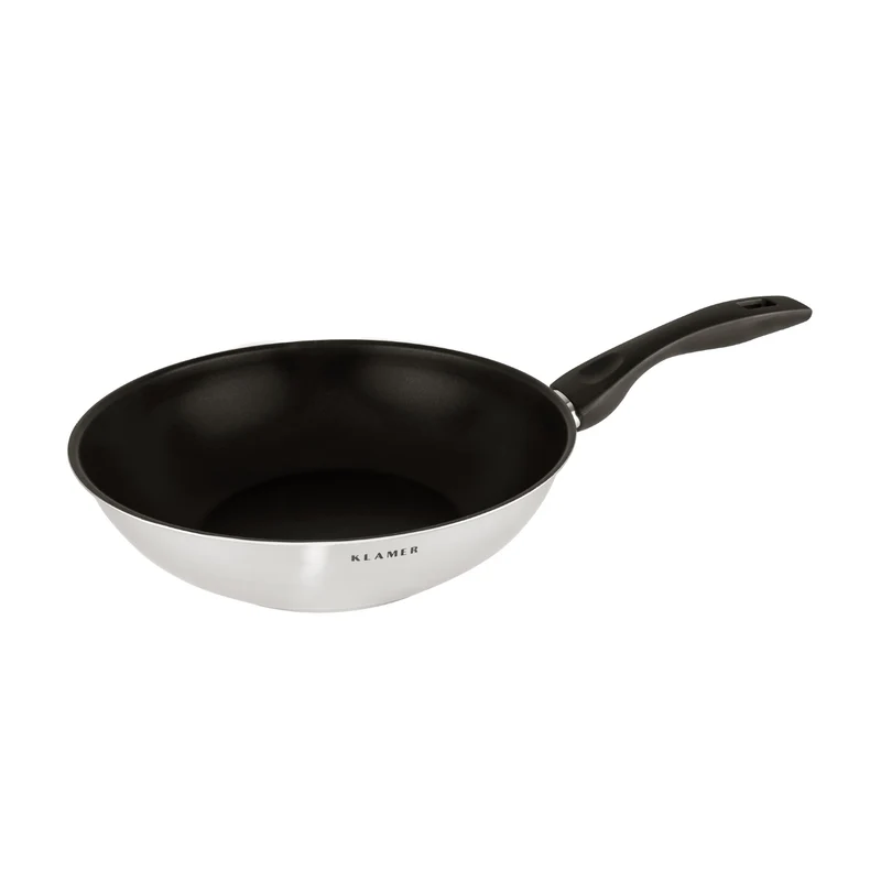 Profi Edelstahl-Wok 28cm