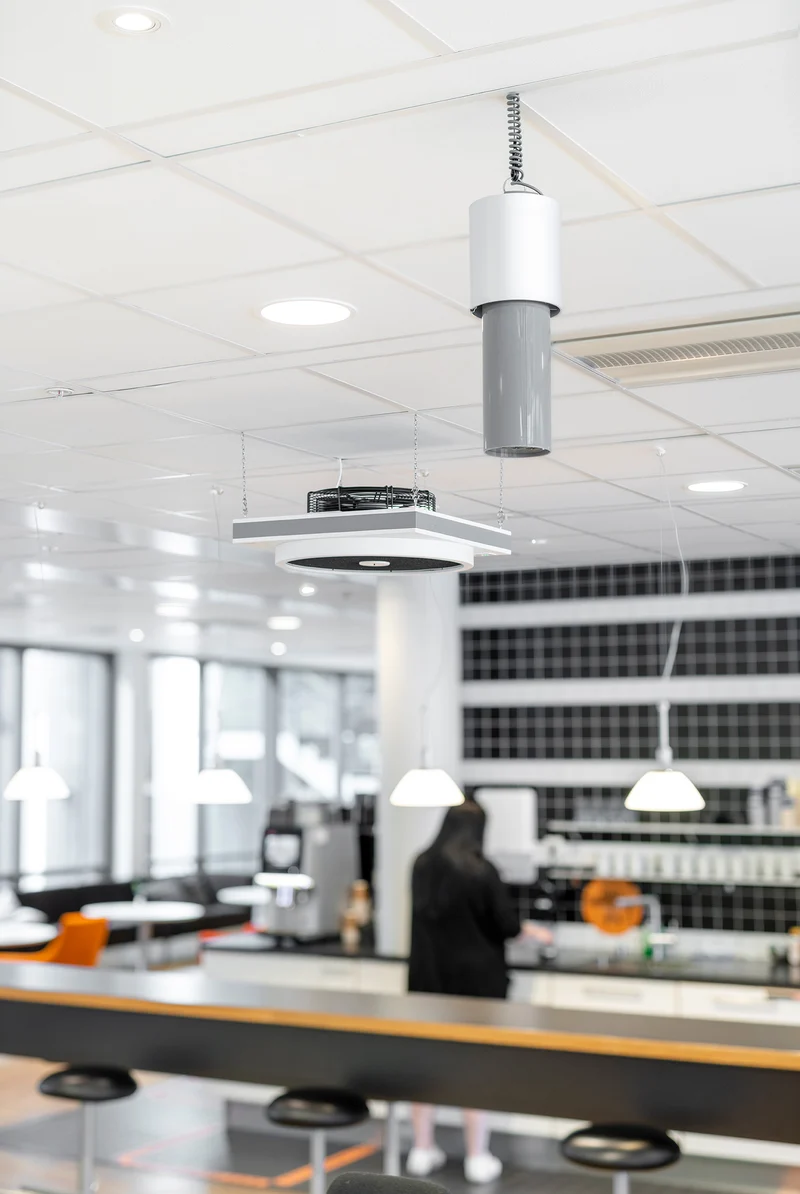Ionizer air purifier Lightair IonFlow Solution | 50 m2 | Buy ceiling air purifier with Ultra high density ionizer