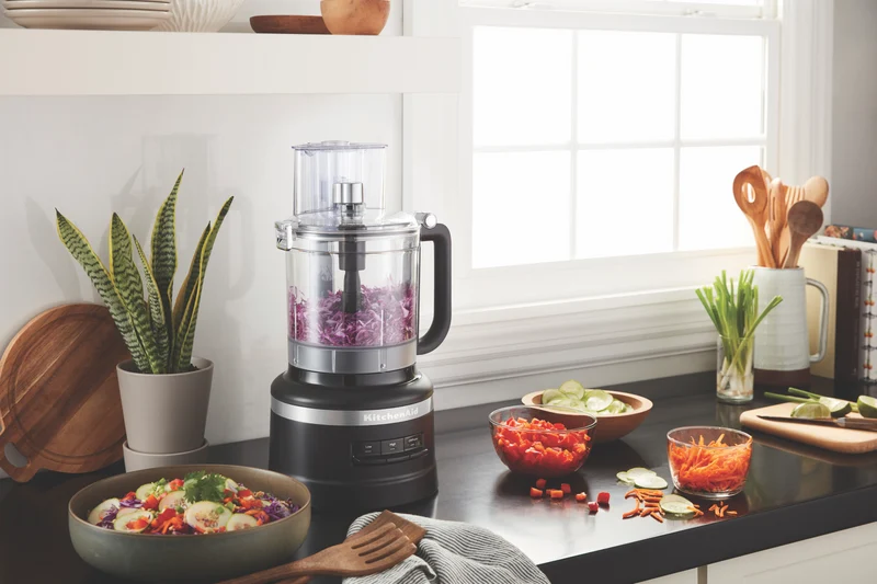 KitchenAid 13 Cup Food Processor Matte Black
