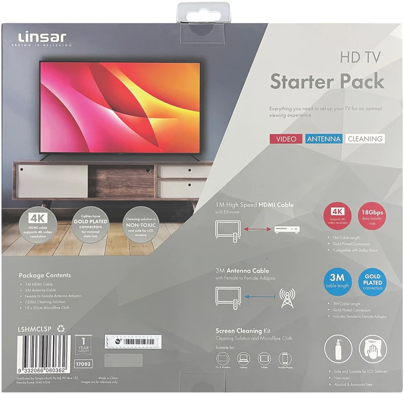 Linsar HD TV Starter Pack