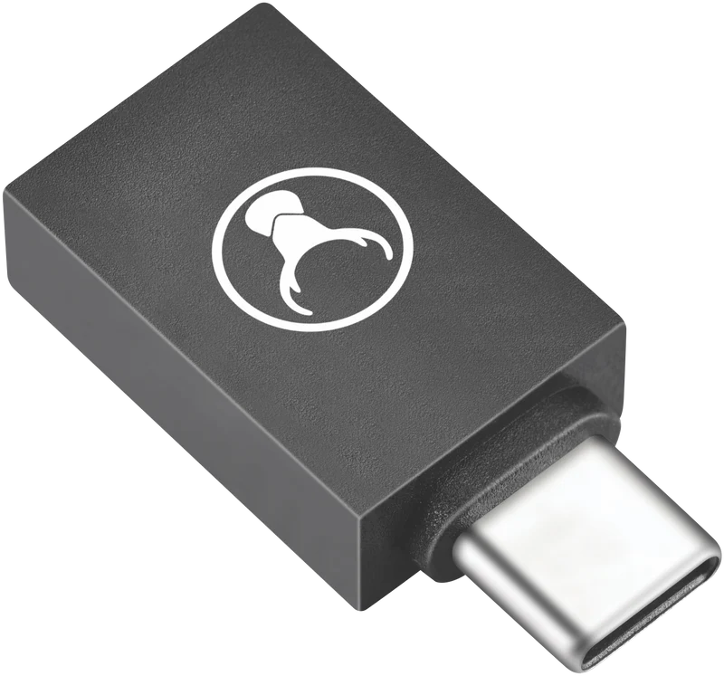 Bonelk USB-C to USB-A 3.0 Adapter (Black)