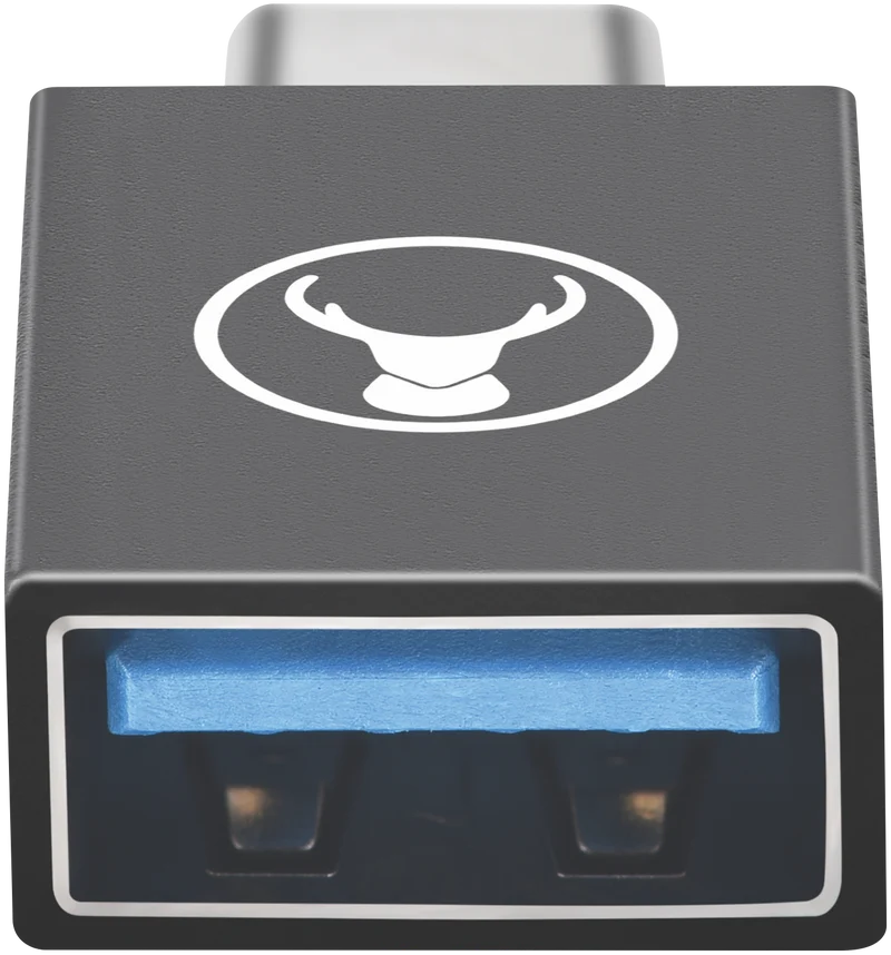 Bonelk USB-C to USB-A 3.0 Adapter (Black)
