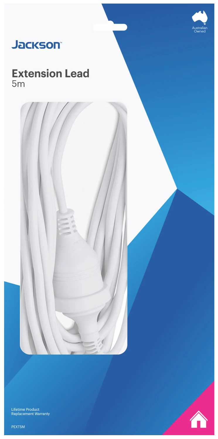 Jackson 5m Extension Power Lead