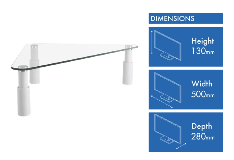 Ergovida ESS-102 Triangular Monitor Riser