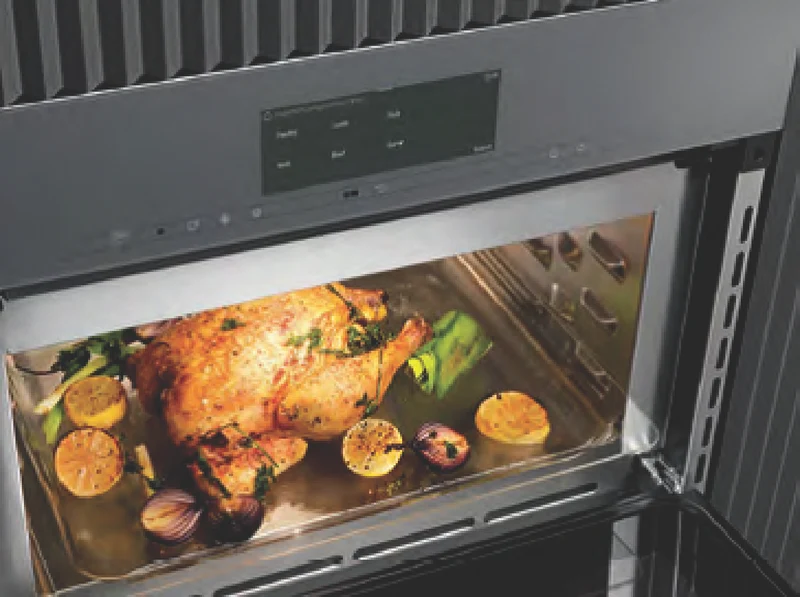 Miele 45cm Handleless Speed Oven with 3in1 Microwave, Oven and Combination Modes Graphite Grey