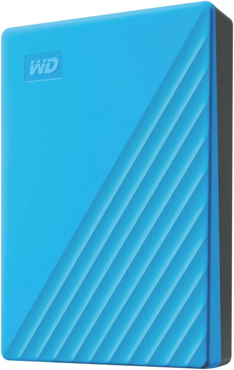 Western Digital 4TB My Passport Portable HDD (Blue)