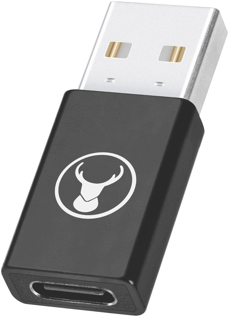 Bonelk USB-A to USB-C 3.0 Adapter (Black)