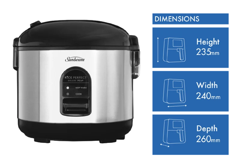 Sunbeam 7 Cup Perfect Deluxe Rice Cooker