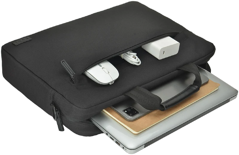 Generation Earth 15.6" Recycled Laptop Briefcase (Black)