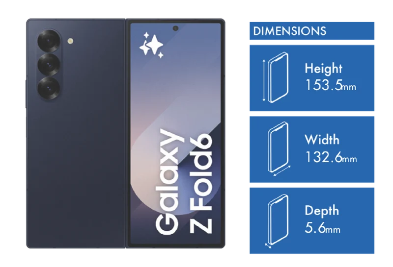 Samsung Galaxy Z Fold6 512GB Navy