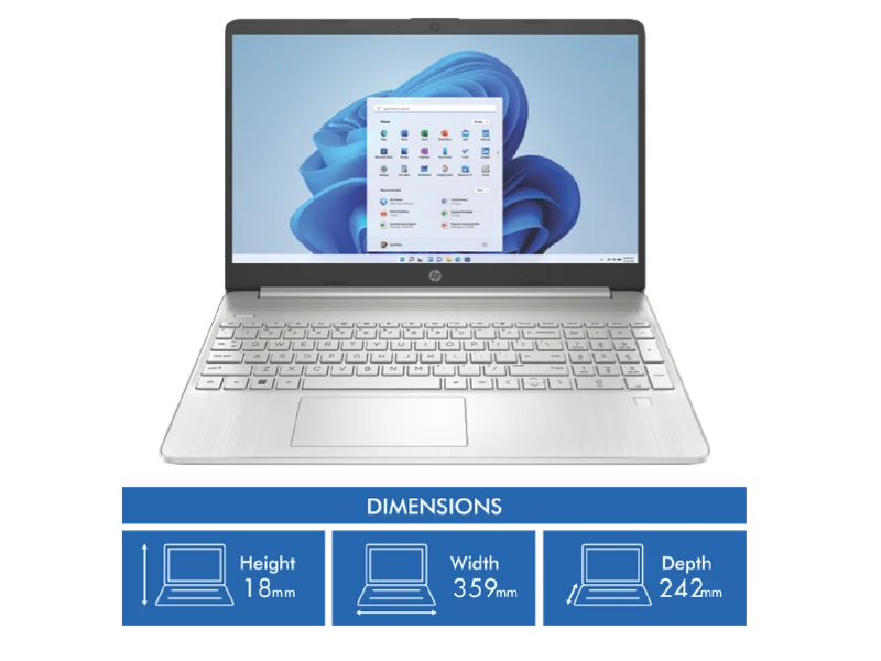 HP 15.6" i7 16GB 256GB Laptop