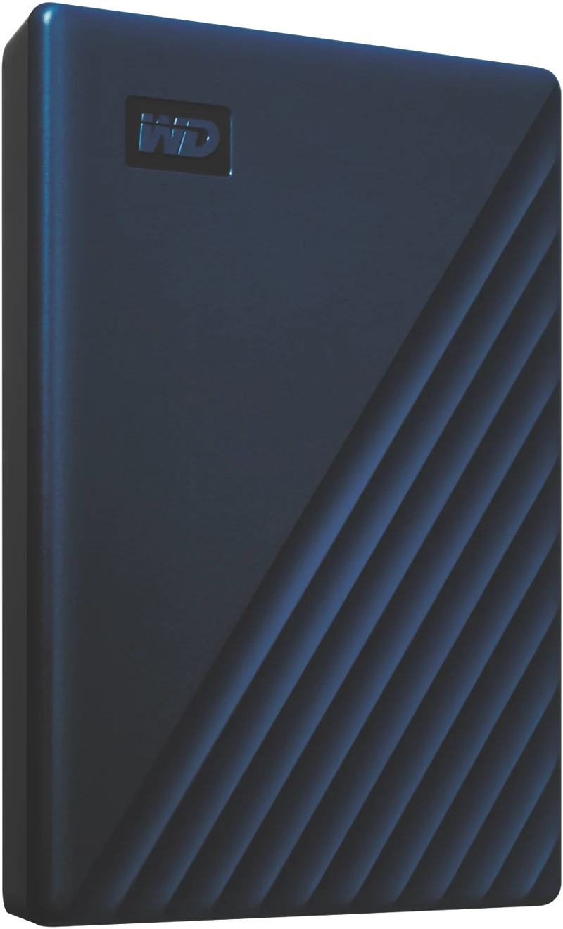 Western Digital 5TB My Passport Portable HDD for Mac (Blue)