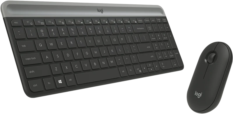 Logitech MK470 Slim Wireless Combo - Graphite