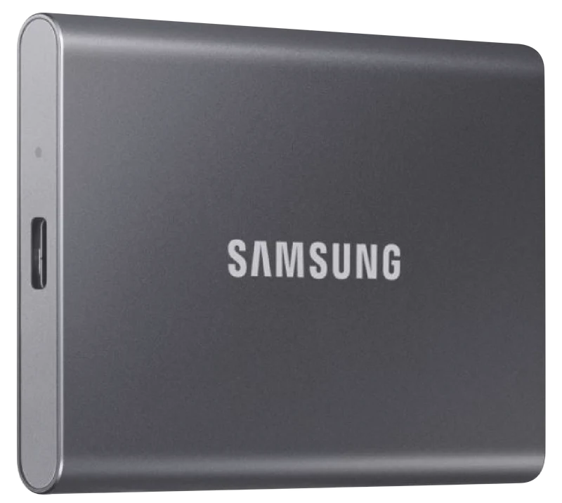 Samsung 2TB T7 Portable SSD (Titan Gray)