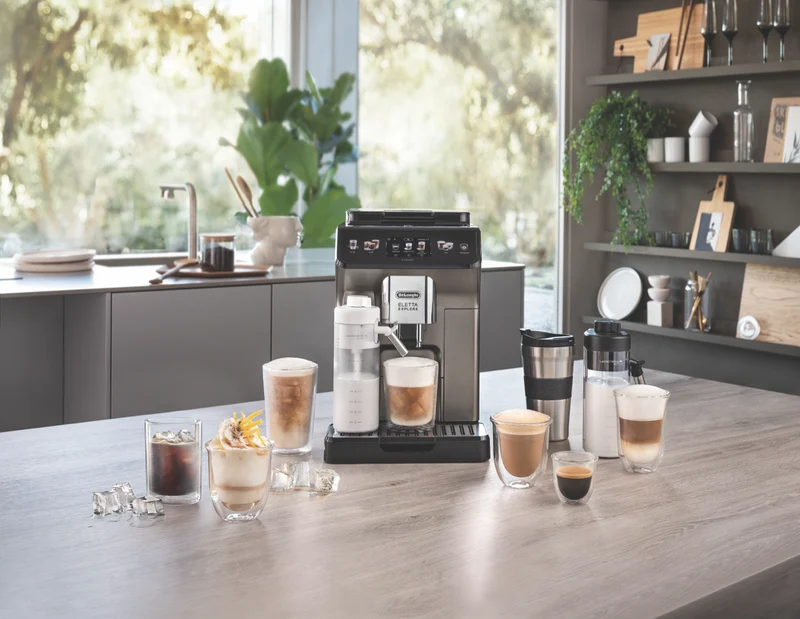 DeLonghi Eletta Explore Wifi Connect Titan Coffee Machine
