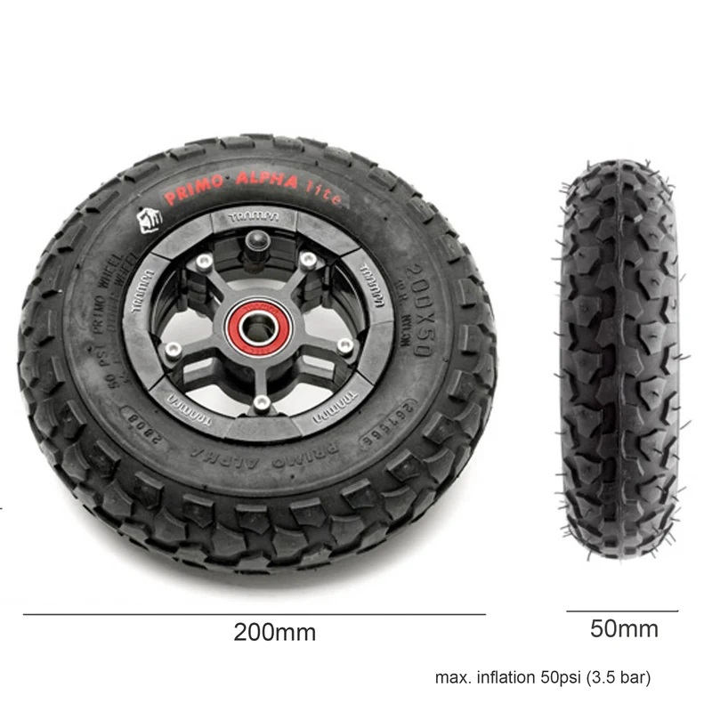 Premium Komplettrad Cross Skate 200mm