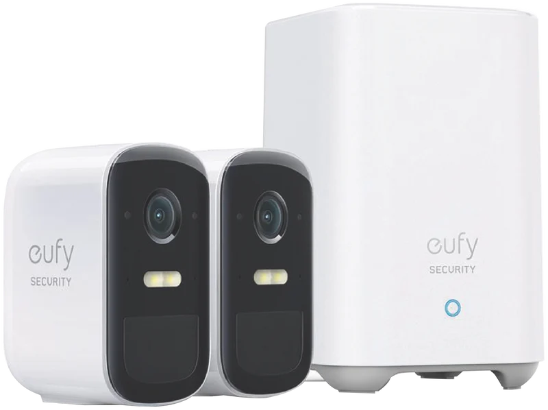 eufy 2C Pro 2K Security System & Homebase (2 Camera)