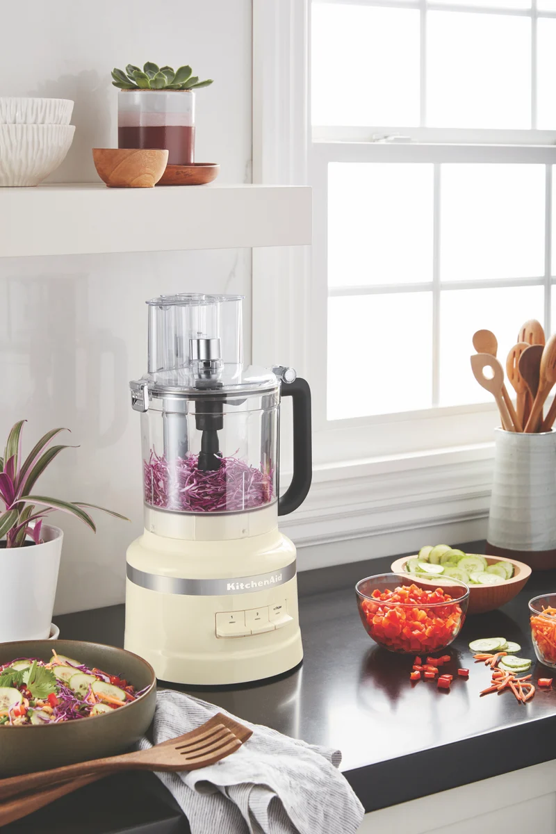 KitchenAid 13 Cup Food Processor Almond Cream