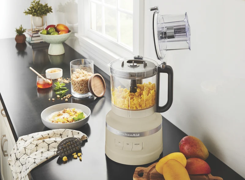 KitchenAid 13 Cup Food Processor Almond Cream