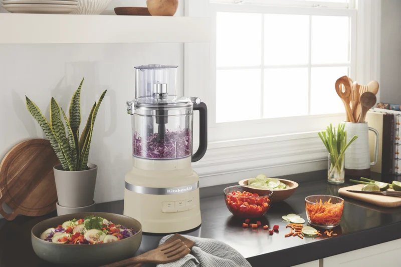KitchenAid 13 Cup Food Processor Almond Cream