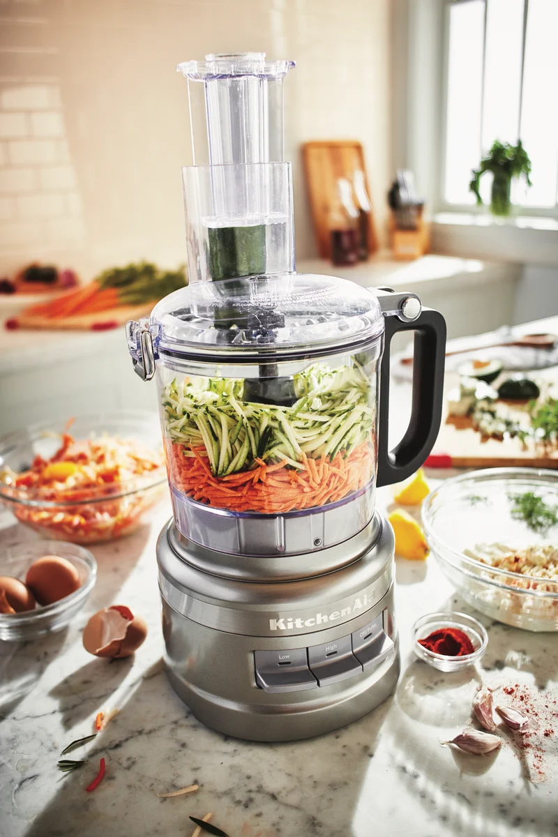 KitchenAid 7 Cup Food Processor Contour Silver
