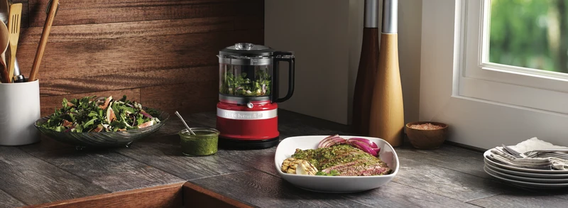 KitchenAid Mini 3.5 Cup Chopper Empire Red