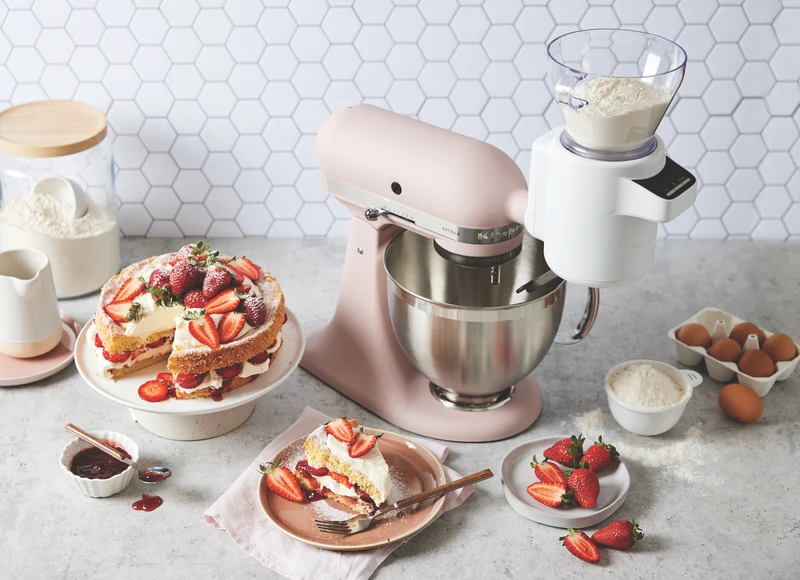 KitchenAid Artisan Stand Mixer Feathered Pink