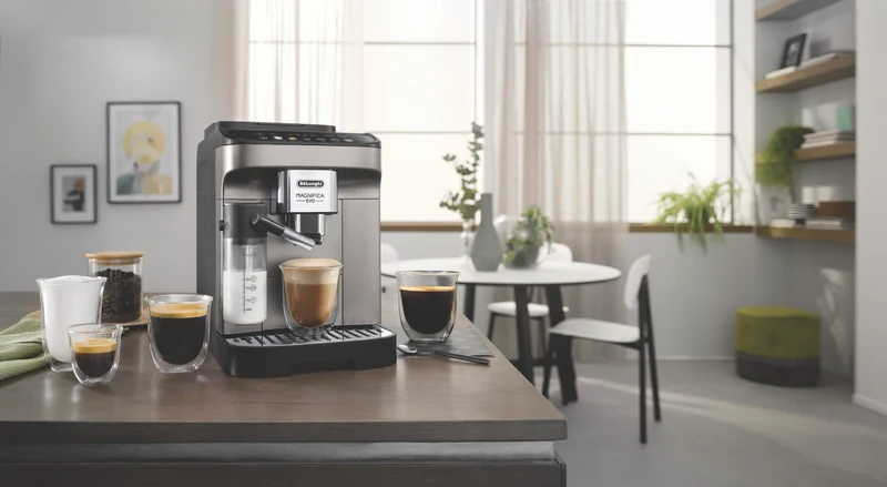 DeLonghi Magnifica Evo Fully Automatic Coffee Machine Titan