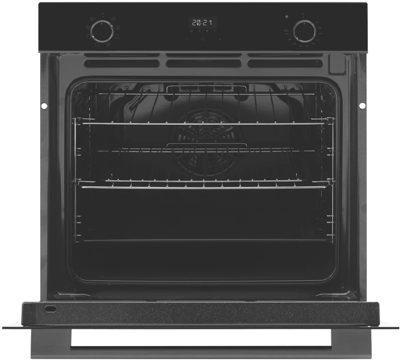 Omega 60cm 8 Function Electric Oven, Midnight