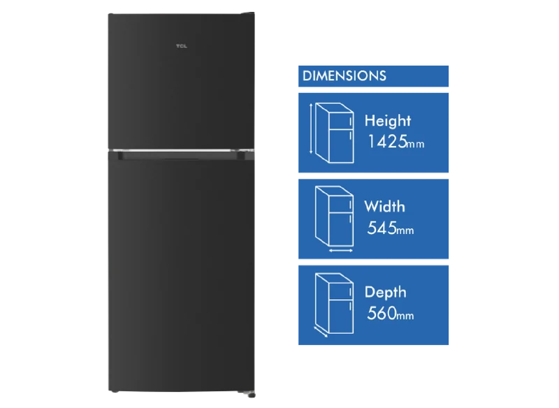 TCL 197L Top Mount Refrigerator