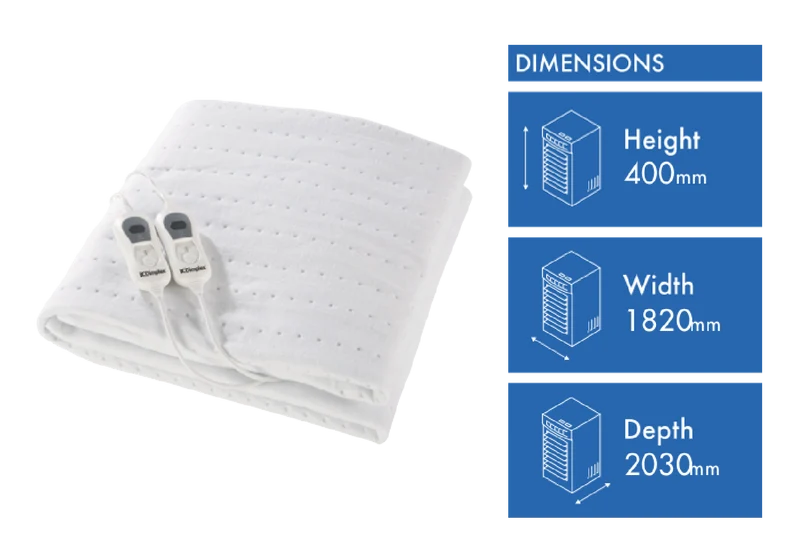 Dimplex King Fitted Electric Blanket