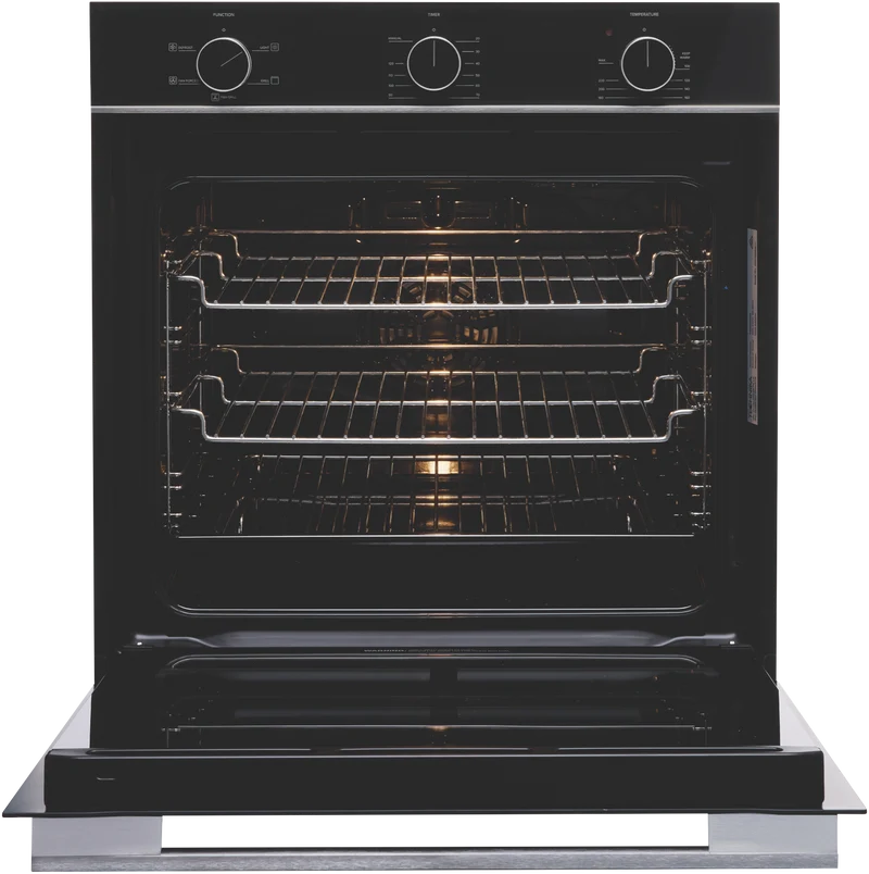 Technika 60cm 5 Function Electric Oven with 10A Plug and Lead